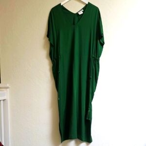 Elk Green Midi Dress